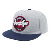 Boné Brooklyn Bordado Unisex Para Esportivo Estilo Beisebol