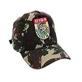 Boné Camuflado Bordado Cigs Operações Na Selva Rip Stop