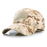 Boné Camuflado Digital Deserto Tan Tático Militar Airsoft