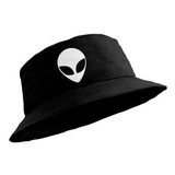 Boné Chapéu Bucket Hat Cata Ovo Alien Et Festa Rave