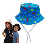 Boné Chapéu Bucket Hat Infantil Masculino Proteção Solar