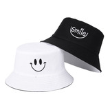 Bone Chapeu Bucket Hat Smile Sorriso