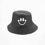 Bone Chapeu Bucket Hat Smile Sorriso