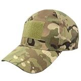 Boné Com Velcro Aba Curva Tático Ajustável RipStop Camuflado Verde Claro Multicam Cordilheira Sport