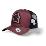 Boné Country Trucker Aba Curva Cavalo Horse Bkf Original