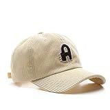 Boné De Beisebol Masculino De Veludo Cotelê Quente De Inverno Para Lenhador Aviador Trapper Trooper Boné Caminhoneiro Caminhada Boné De Beisebol Amarelo Claro M G
