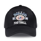 Boné De Futebol Americano  Boné De Caminhoneiro  Clássico  Bordado  Beisebol  Snapback  Presentes Para Homens E Mulheres  Fãs Ajustáveis  Blackc01 Tx  8