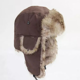 Boné De Inverno De Estilo Russo Antigo Com Protetor De Ouvid