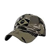 Boné Do Brasil Estilo Tático Militar Camuflado 