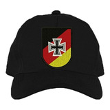 Boné Escudo Alemanha Preto