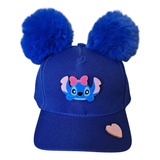Bone Infantil Chapéu Passeio Praia Stitch Filme Verão Menina