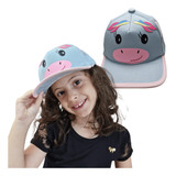 Boné Infantil Porquinho 3d Juvenil De 4 A 12 Anos Chapéu