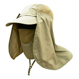 Boné Legionario Pescador Com Proteção Uv40 E Máscara