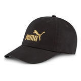 Boné Masculino Puma Essential Cap Black Gold 022416