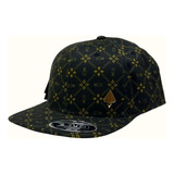 Boné Mcd Aba Reta Strapback Fitão Unisex Streetwear Bg