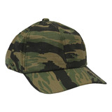 Boné Militar Rip Stop Liso Camuflado Tiger Selva