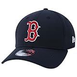 Bone New Era 39THIRTY MLB Boston Red Sox 3930 All Aba Curva Azul Marinho Aba Curva Stretch Fit Marinho