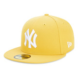 Boné New Era 5950 Mlb Ny Yankees Colorgray Amarelo
