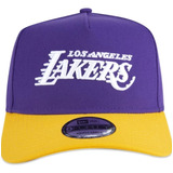 Boné New Era 940 A frame Nba Los Angeles Lakers Core Amarelo