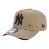 Boné New Era 940 A frame New York Yankees Mlb Destroyed Kaki