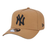 Boné New Era 940 New York Yankees Aba Curva Masc Caqui