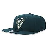 Bone New Era 9FIFTY Original Fit NBA Milwaukee Bucks