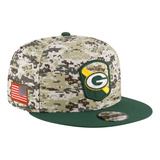 Boné New Era 9fifty Salute To Service Green Bay Packers