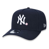 Boné New Era 9forty A-frame New York Yankees Aba Curva Azul