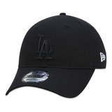 Boné New Era 9twenty Mlb Los Angeles Dodgers Aba Curva Preto
