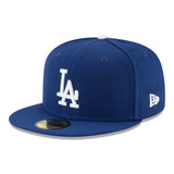 Boné New Era Aba Reta 5950 Fechado Los Angeles Game Cap Azul