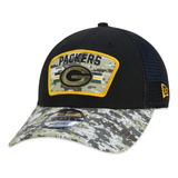 Boné New Era Green Bay Packers 940 Nfl 21 Salute To Service