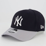 Boné New Era Mlb New York Yankees 3930 Cinza E Marinho