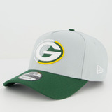 Boné New Era Nfl Green Bay Packers Core 940 Cinza