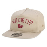 Boné New Era The Golfer Aba Reta Snapback Classic Bege
