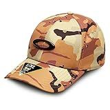 Boné Oakley Tincan Camo Desert Camuflado Com Logo Preto