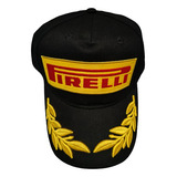 Boné Pirelli Oficial Fórmula 1 Aba Bandeira Usa Promoção