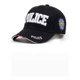 Boné Policia Americana Swat Airsoft Bordado Top