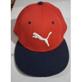 Boné Puma Fechado Vermelho