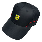 Boné Puma Ferrari Sport Race Aba Curva Preto Original