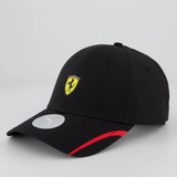 Boné Puma Scuderia Ferrari Sptwr Race Bb I Preto
