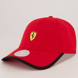 Boné Puma Scuderia Ferrari Sptwr Race Bb Vermelho E Preto
