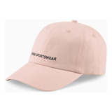 Boné Puma Sportswear Ajustável Aba Curva Adulto Rose Quartz