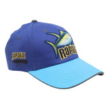 Boné Rapala Logo Peixe Azul Marinho Aba Azul Royal