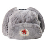 Boné Russo Shapka Ushanka preto Medic 60 A