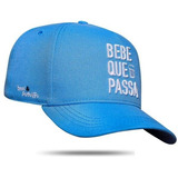 Boné Snapback Bebe Que Passa Azul Israel E Rodolffo