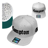 Bone Snapback E stars Underground Aba Reta Branco Compton