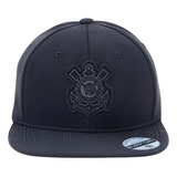 Boné Supercap Corinthians Patch Frontal Aba Reta