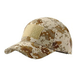 Boné Tático Chapéu Airsoft Camuflado Digital Deserto Tan