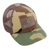 Boné Tático Invictus Rifleman Camuflado Woodland