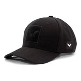 Boné Tático Preto Fairsoft Velcro Para Patch Funcional